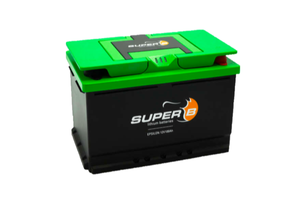 Super-B Epsilon, 100Ah lithium battery, Lifepo4, Epsilon Super B, New lithium battery, lithium battery, battery motorhome