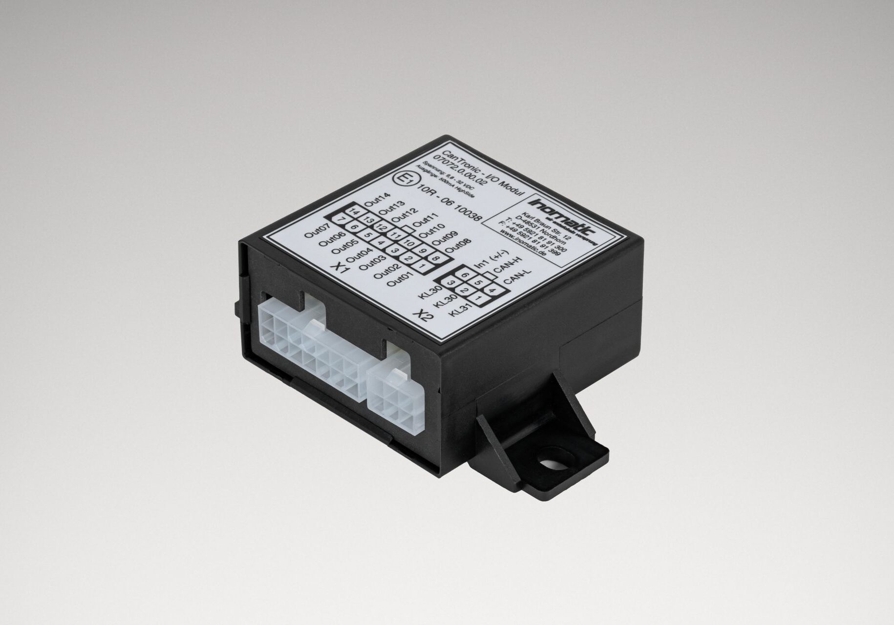 Fahrzeugadapter, Canbus adapter, Adapter für Fahrzeugsignale, Abgriff Signale Fahrzeug, CAN-Gateway Fahrzeug, inomatic HP