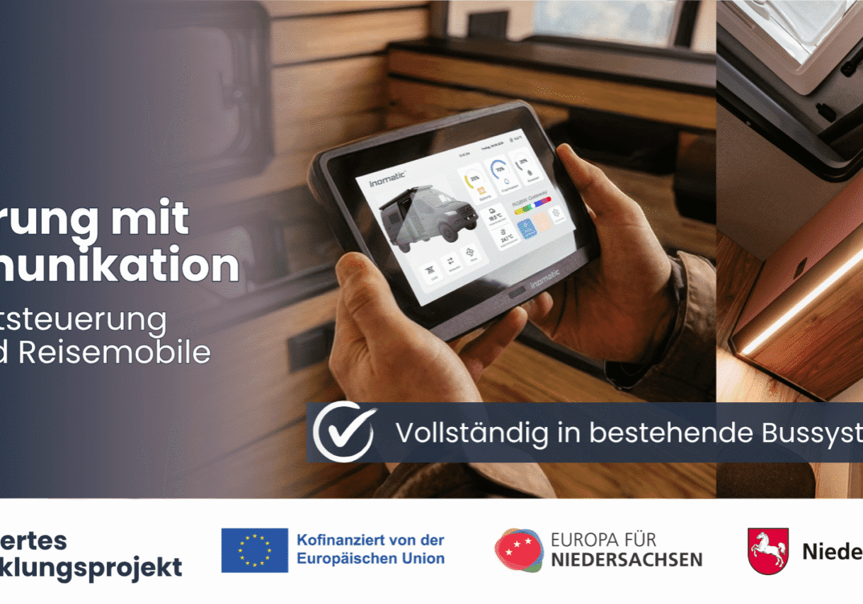 RGBW-Lichtsteuerung mit Bus-Kommunikation